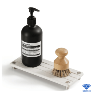 Diakitch Quick Dry Bathroom Tray & Kitchen Sink Organizer