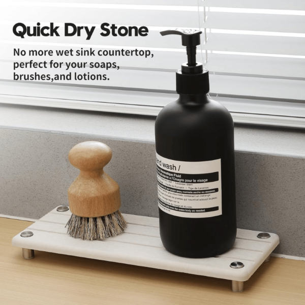 Diakitch Quick Dry Bathroom Tray & Kitchen Sink Organizer - Image 4